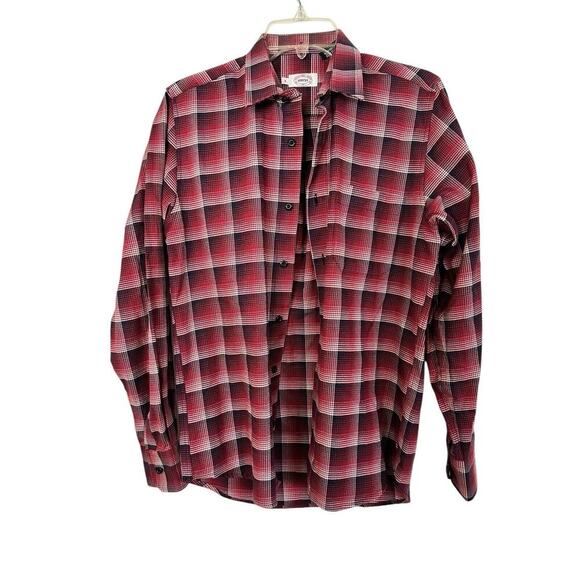 Aertex Long Sleeve Button Down Shirt Men’s Size Small - Picture 3 of 9